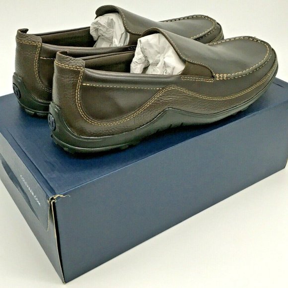 Cole Haan Tucker Venetian Men's French Roast Leath - Picture 8 of 12